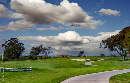 Torrey Pines Golf Course in San Diego California photo