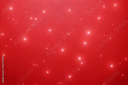 Christmas red background 3d illustration festive packaging