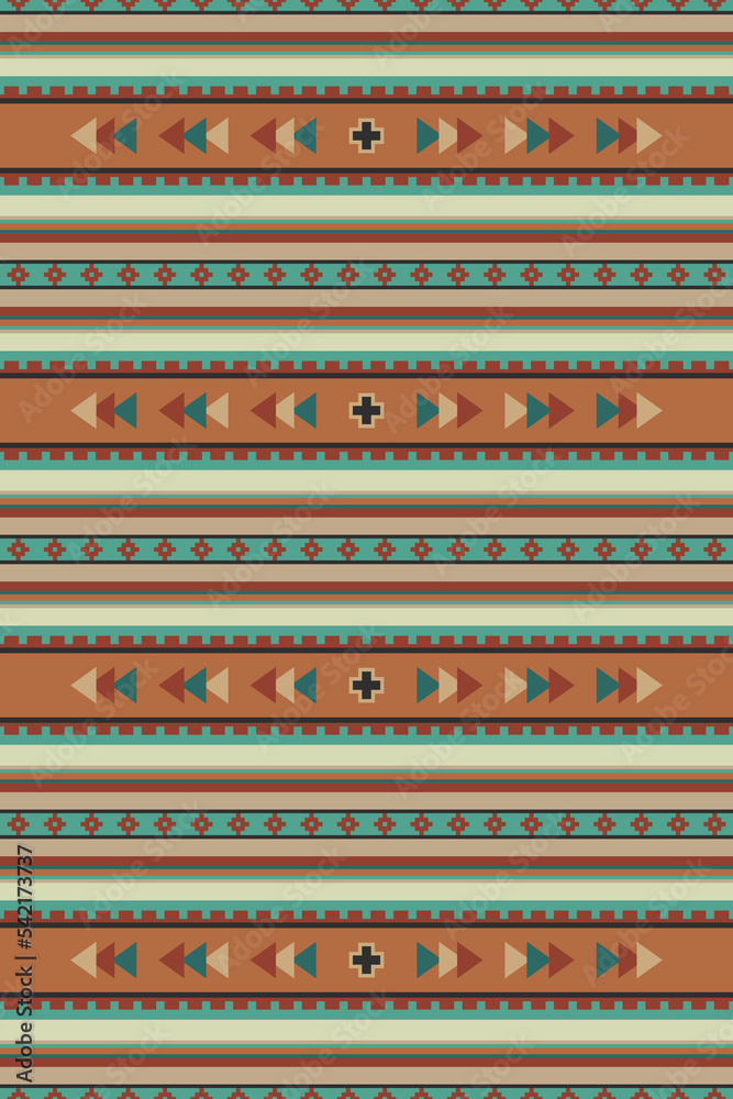 custom made wallpaper toronto digitalEthnic boho geometric pattern. Mexican tribal ornament for rug, blanket. South Western design. Vector seamless pattern.