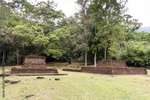 Lembah Bujang is popular archeological site in Merbok Kedah Malaysia with Hindu and Buddhism influence photo