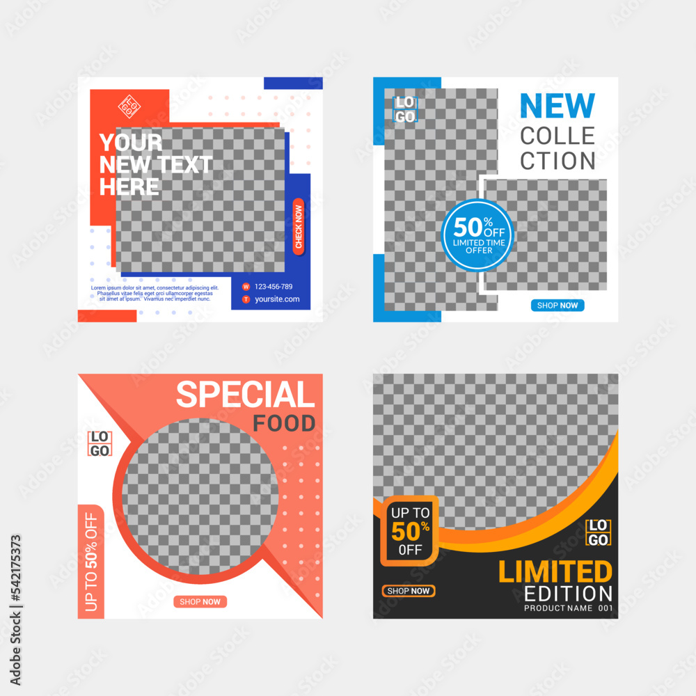 Modern Social Media Template Modern Social Media Template