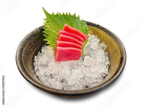 Fresh Tuna Sashimi on Iced Bowl