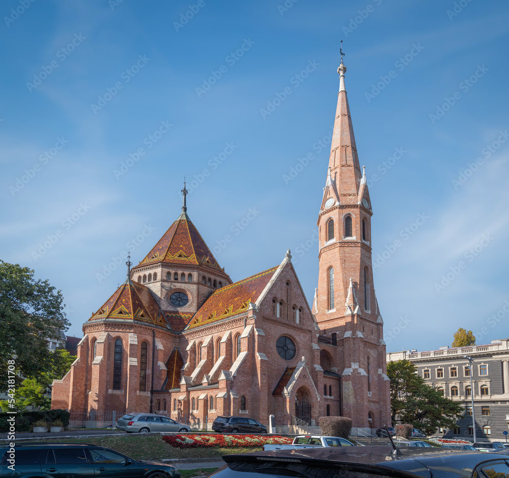 Szilagyi Dezso Square Reformed Church - Budapest, Hungary