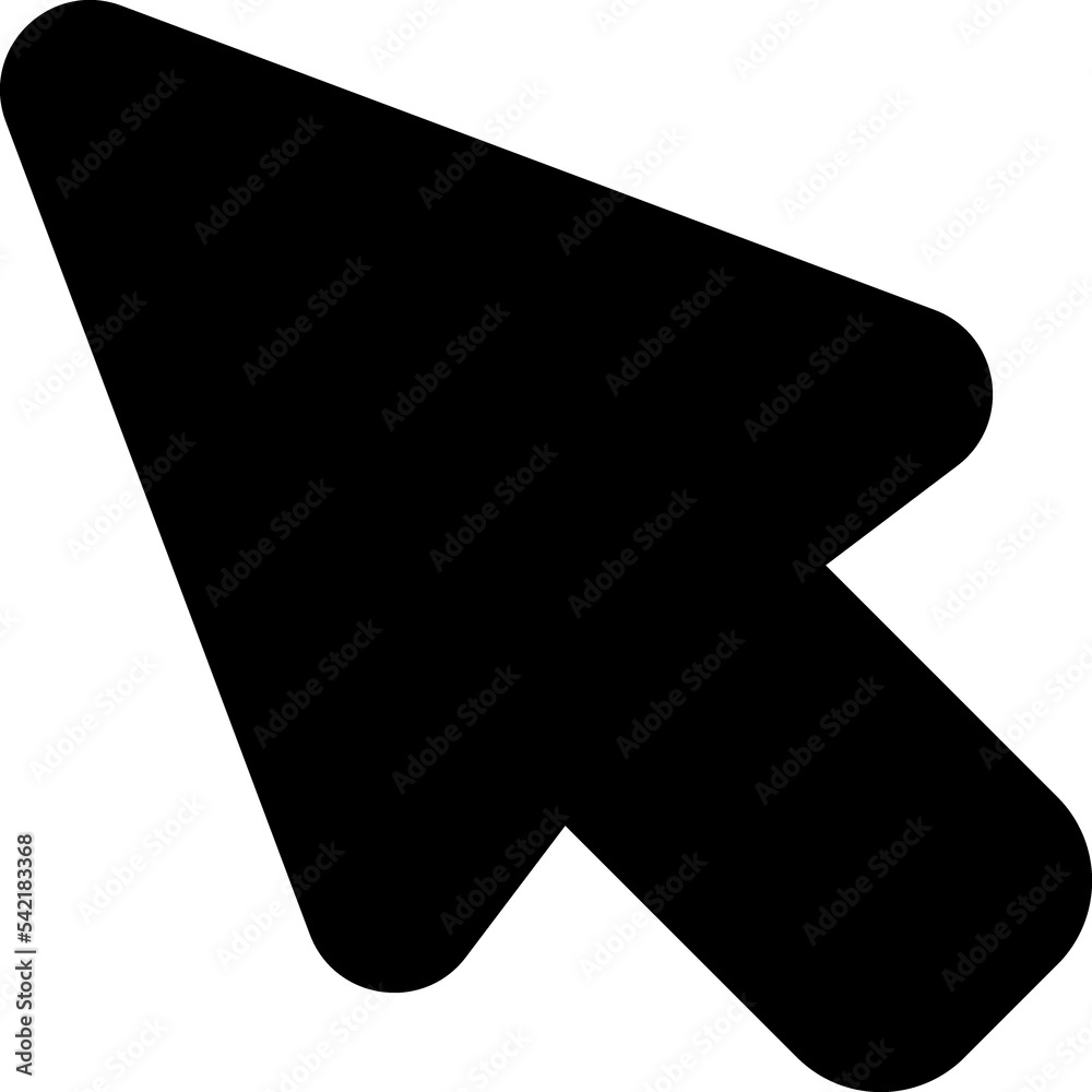 Cursor Click glyph Icon Cursor Click glyph Icon