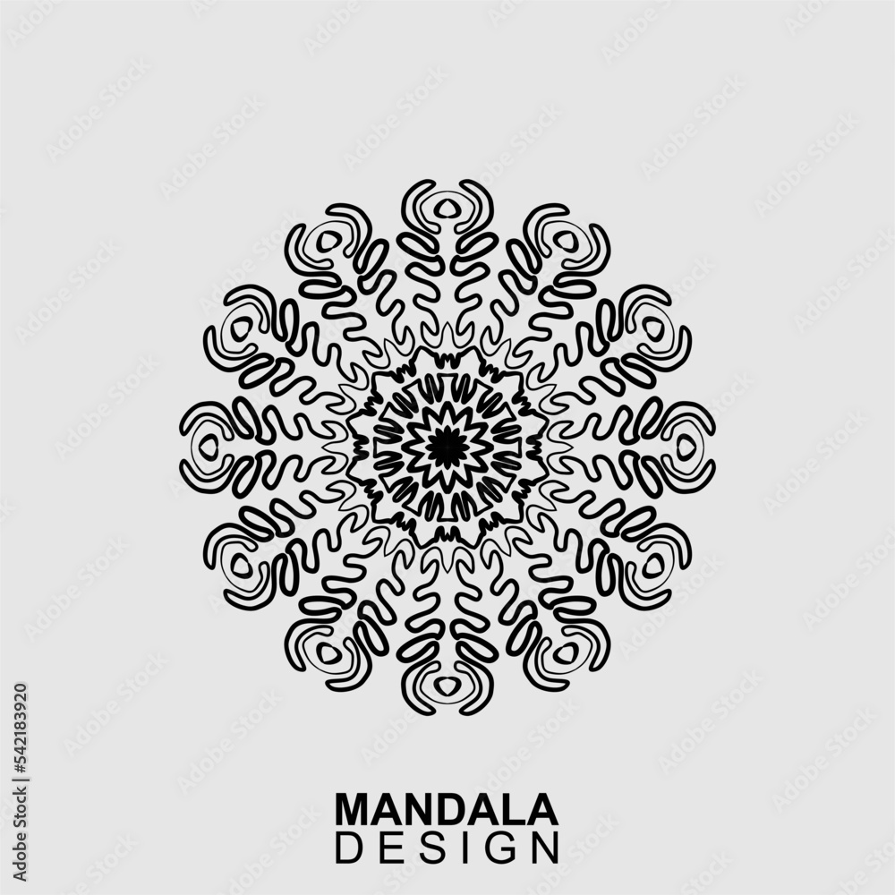 Abstract Mandala Pattern. Vector Illustration Abstract Mandala Pattern. Vector Illustration