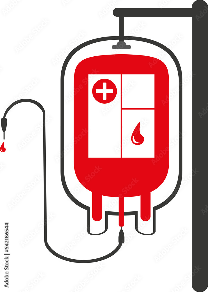Blood bag icon, Medical symbol, transparent backgrounds Blood bag icon, Medical symbol, transparent backgrounds