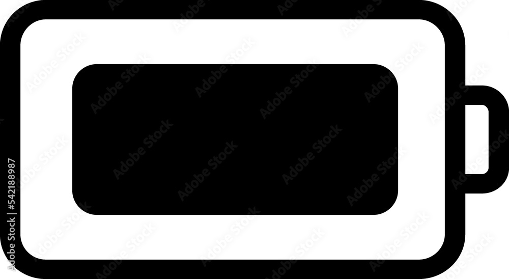 Battery line icon Battery line icon