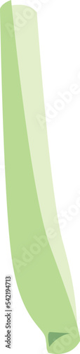 Lemon Grass isolated Illustration Hand Drawn