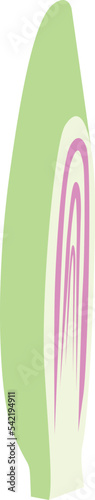 Lemon Grass isolated Illustration Hand Drawn