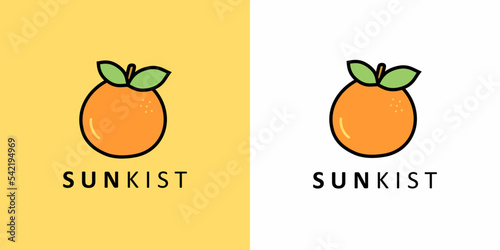 Orange Logo Design photo