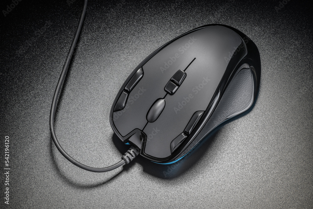 Black professional gaming wired gaming mouse Black professional gaming wired gaming mouse