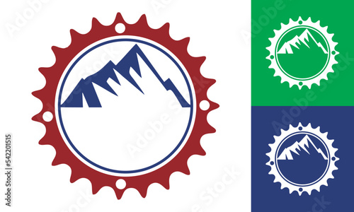 mountain bike parts seller logo design