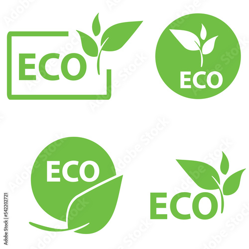 Icon set - eco product