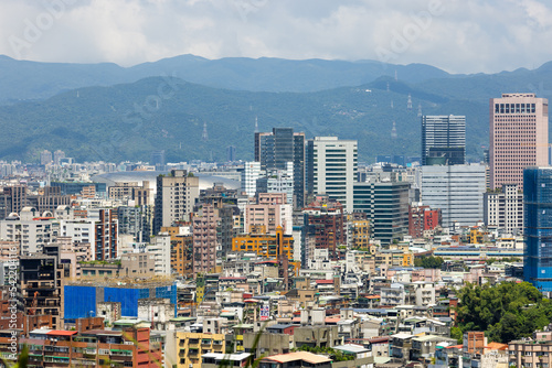 Taipei city skyline