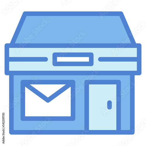 post office two tone icon style