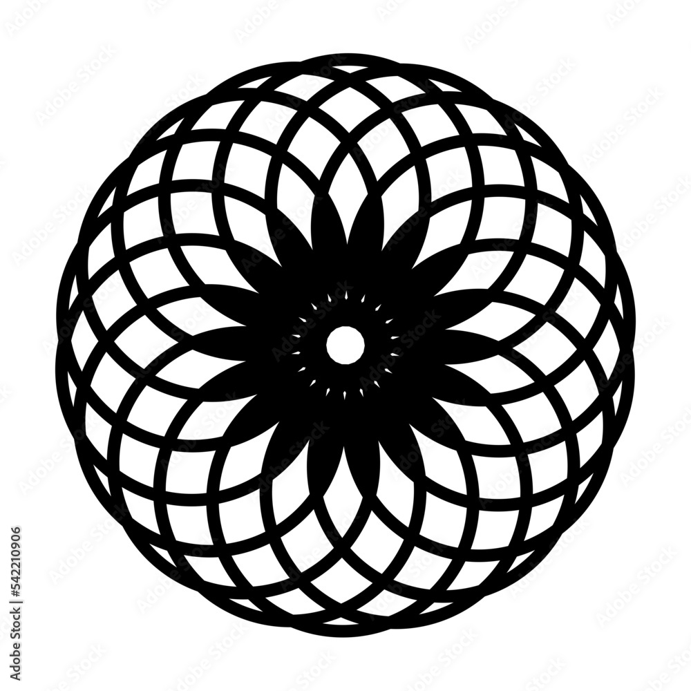Template for laser cutting wall clock. Vector maket
Template for laser cutting wall clock. Vector maket
