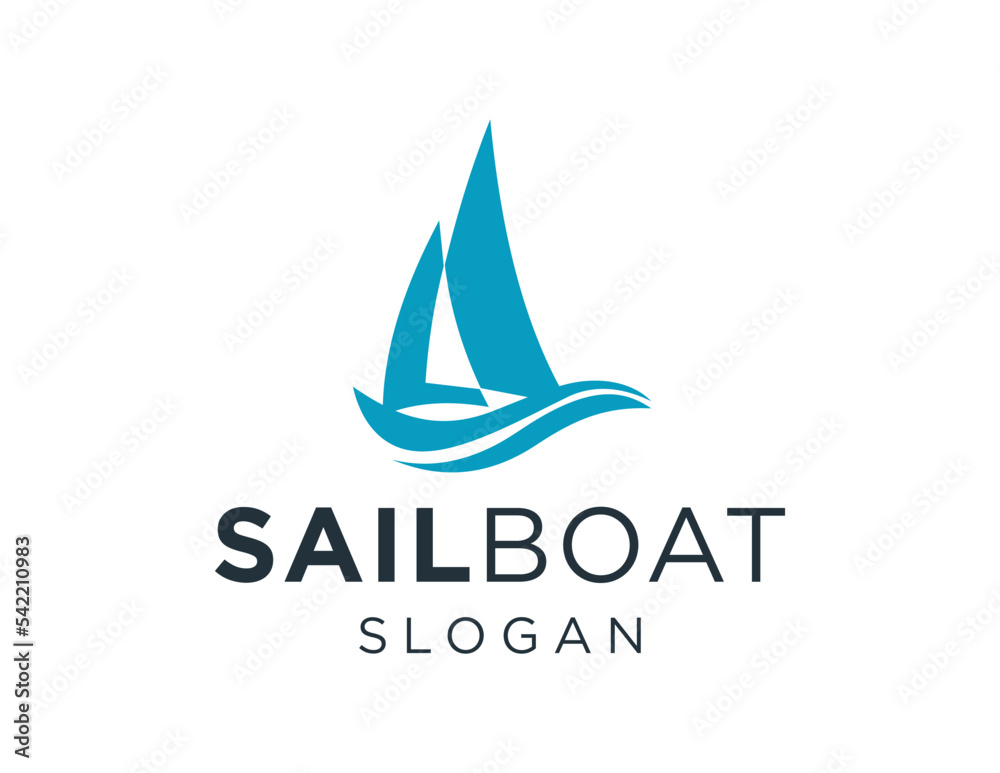 Logo design about Sailboat on a white background. made using the CorelDraw application. Logo design about Sailboat on a white background. made using the CorelDraw application.