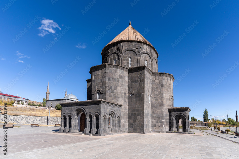 Merkez Kumbet Mosque in Kars City of Turkey