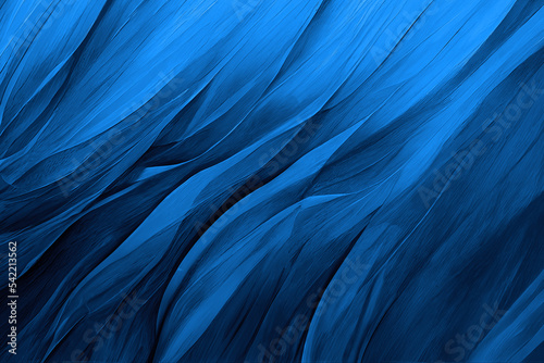Blue background texture, wavy sea pattern , icy windy and curvy illustration winter art © Musashi_Collection
