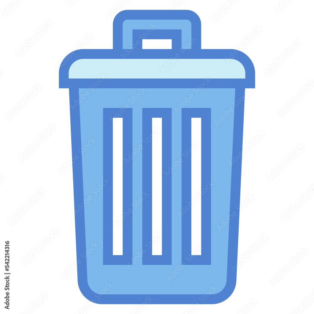 bin two tone icon style bin two tone icon style
