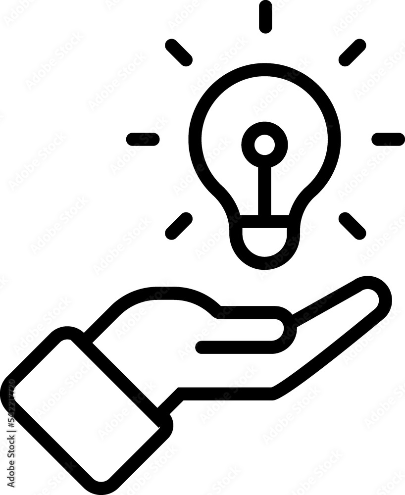 Idea, think, idea, bulb, brainstorm icon Idea, think, idea, bulb, brainstorm icon