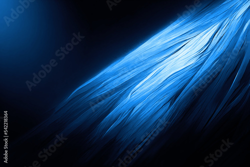 Blue background texture, wavy sea color pattern , icy windy and curvy illustration winter art