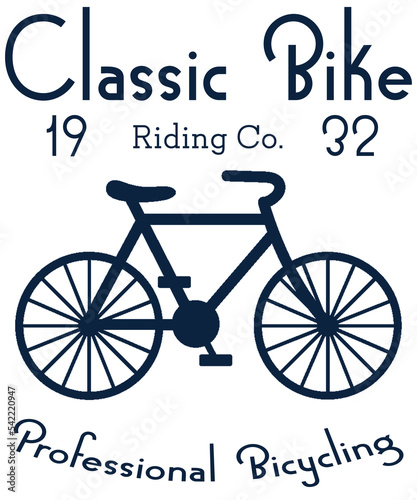 Classic safety bike design