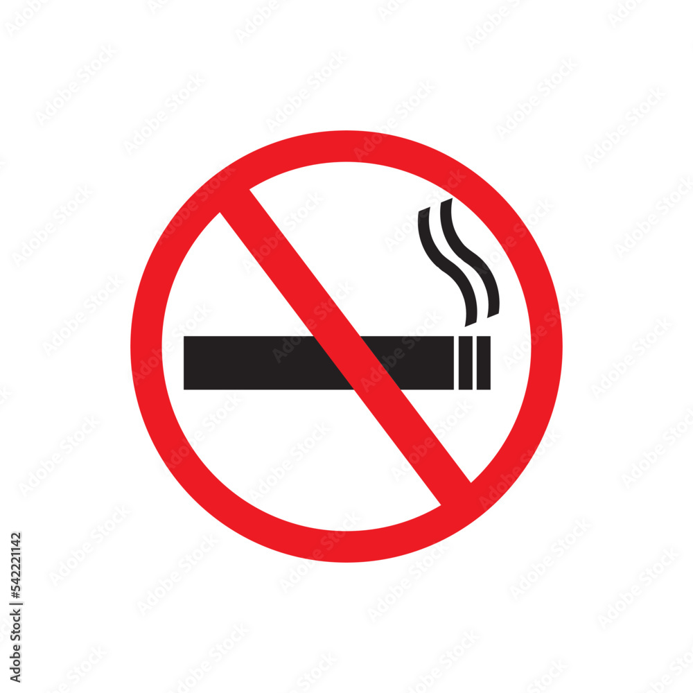no smoking, including e-cigarettes icon no smoking, including e-cigarettes icon