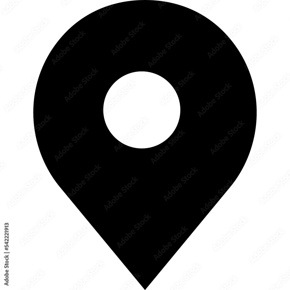 Location pin, navigator icon Location pin, navigator icon