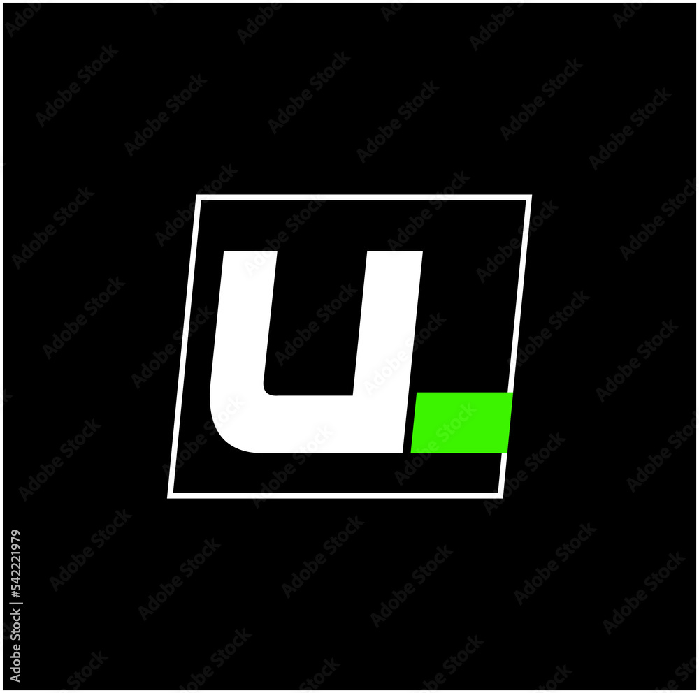 UL company name initial letters icon. U typography icon. UL company name initial letters icon. U typography icon.