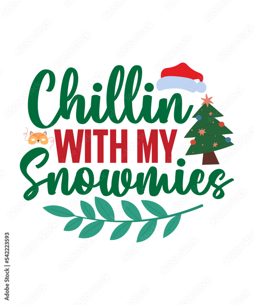 Obraz premium Christmas SVG Bundle, Christmas SVG, Merry Christmas SVG, Christmas Ornaments svg, Winter svg, Santa svg, Funny Christmas Bundle svg Cricut