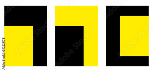 Geometric background for design. Flyer, booklet, business card design. Editable file, color replacement and resizing.