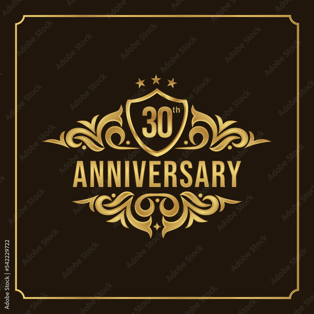 Collection of isolated anniversary logo numbers 1 to 1 million with ribbon vector illustration | Happy anniversary 30th