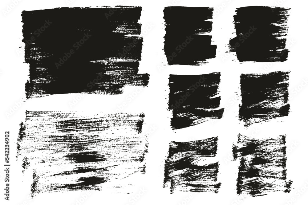 Flat Paint Brush Thin Long & Short Background Mix High Detail Abstract Vector Background Mix Set Flat Paint Brush Thin Long & Short Background Mix High Detail Abstract Vector Background Mix Set