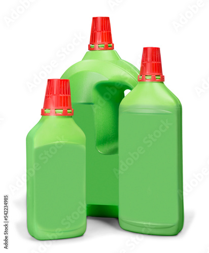 Green Plastic Bottles
