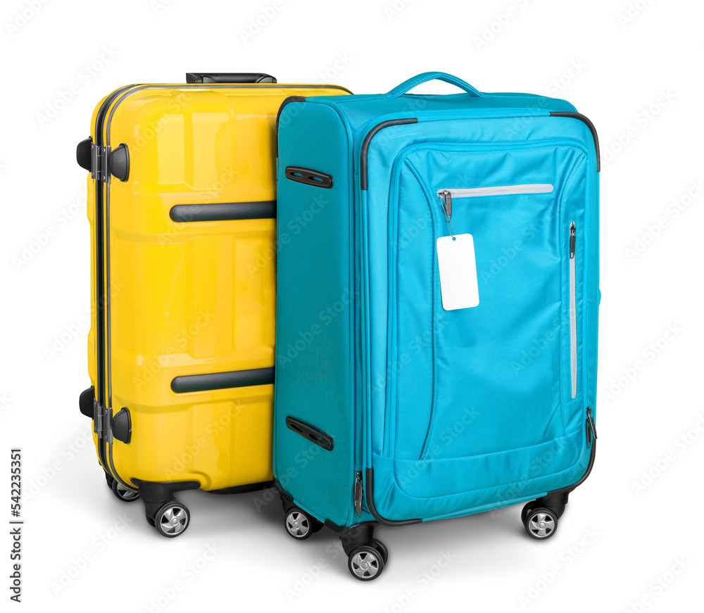 Set of luggage - isolated image Set of luggage - isolated image
