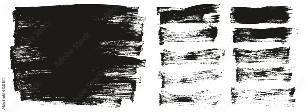 Flat Paint Brush Thin Long & Short Background Mix High Detail Abstract Vector Background Mix Set Flat Paint Brush Thin Long & Short Background Mix High Detail Abstract Vector Background Mix Set