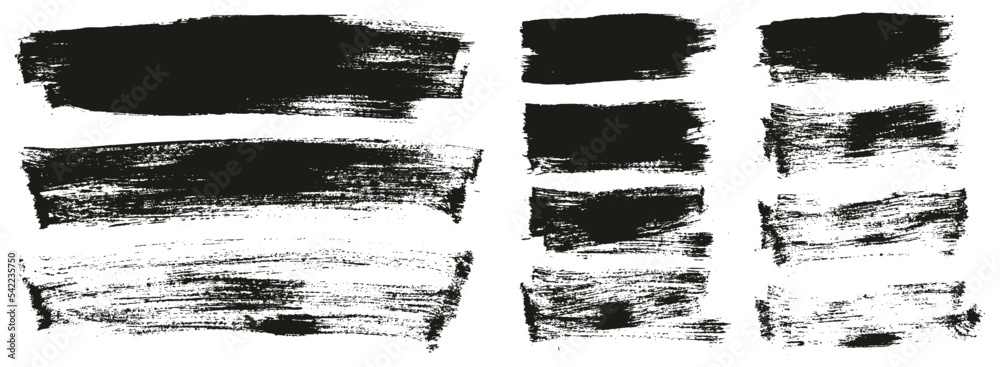 Flat Paint Brush Thin Long & Short Background Mix High Detail Abstract Vector Background Mix Set Flat Paint Brush Thin Long & Short Background Mix High Detail Abstract Vector Background Mix Set