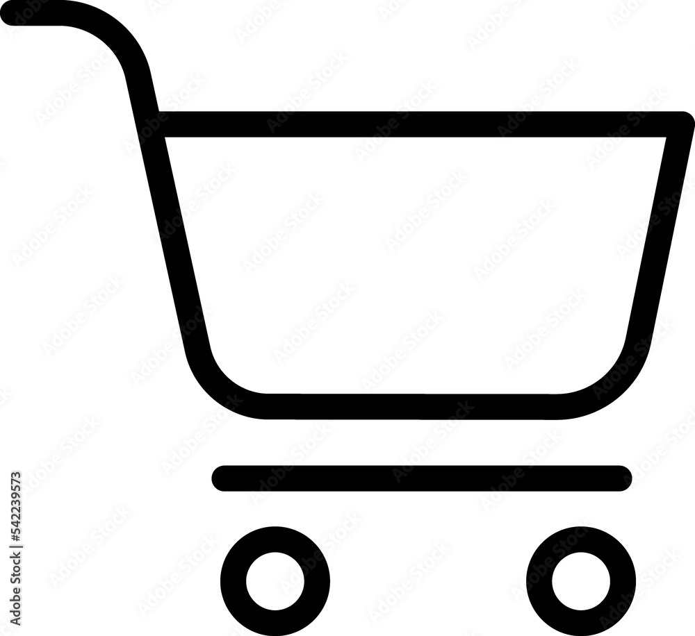 Internet shopping, e-commerce, market linear symbol Internet shopping, e-commerce, market linear symbol