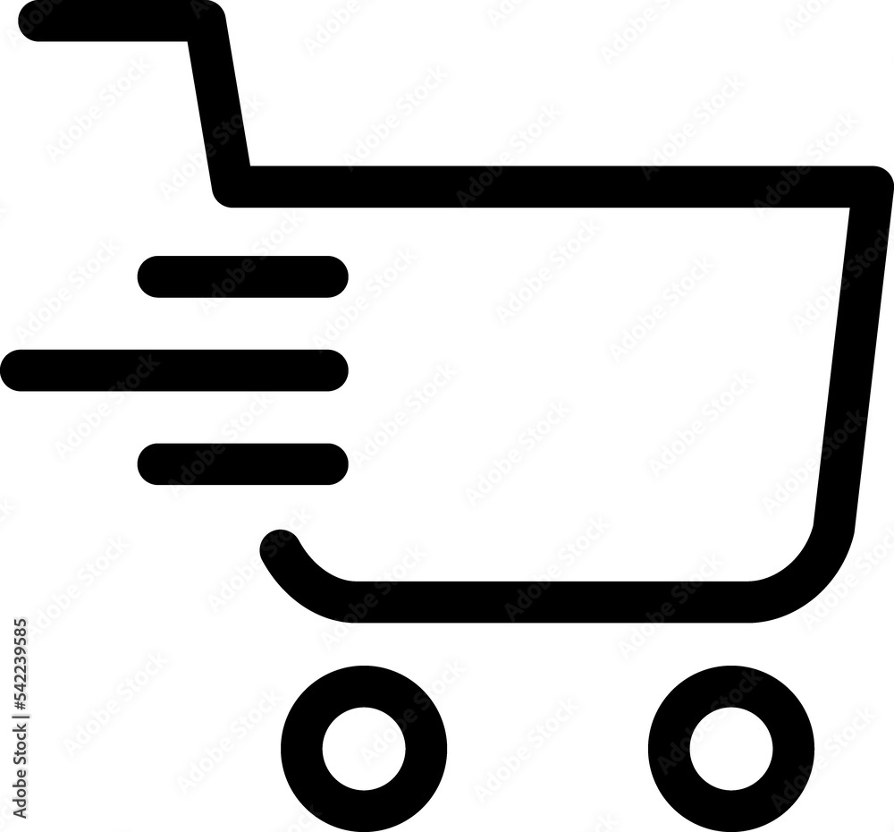 Internet shopping, e-commerce, market linear symbol Internet shopping, e-commerce, market linear symbol