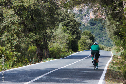 Fototapeta Naklejka Na Ścianę i Meble -  Radfahren auf Mallorca (Spanien)
