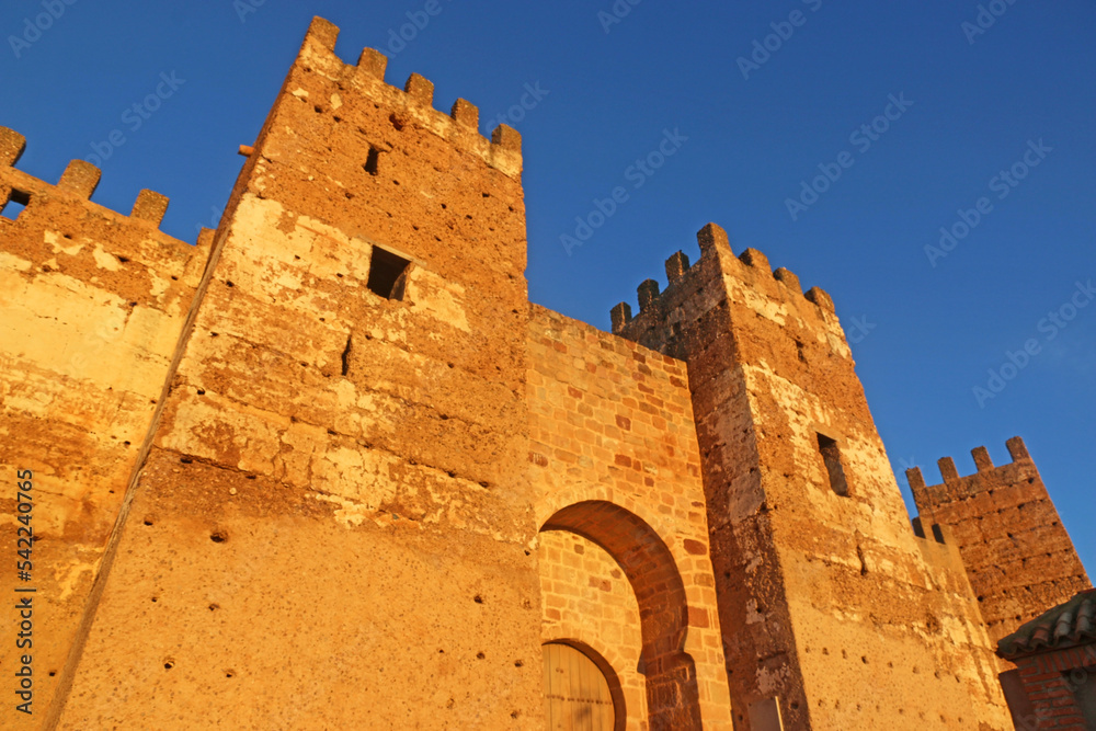 Castle tower in Bailen, Spain	