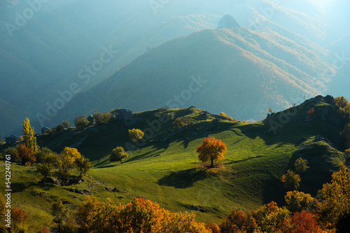 Autumnal mountain landscape, Bulgaria