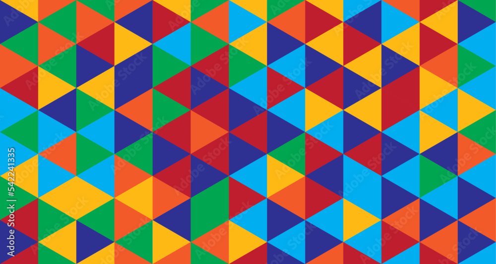 Abstract colors polygon background design Abstract colors polygon background design