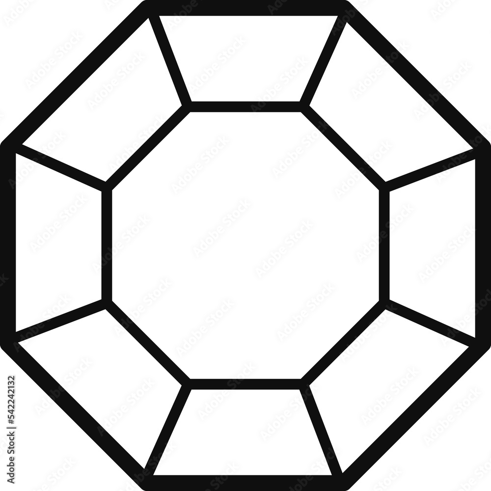 Gem, diamond, jewelry line icon Gem, diamond, jewelry line icon