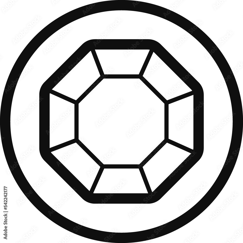 Gem, diamond, jewelry line icon Gem, diamond, jewelry line icon