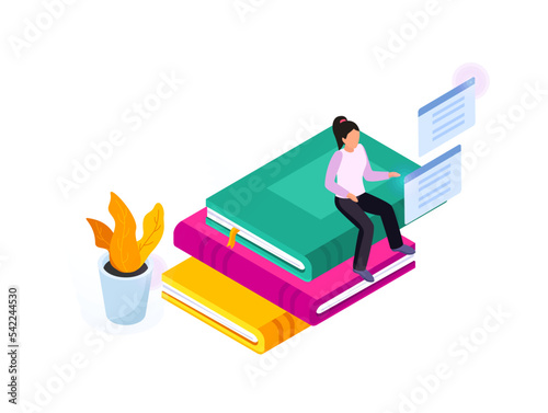 Online Education Concept
