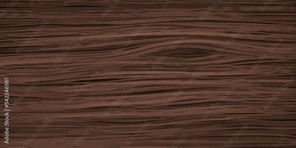 Uniform walnut wooden texture with horizontal veins. Vector wood background. Lining boards wall. Dried planks Uniform walnut wooden texture with horizontal veins. Vector wood background. Lining boards wall. Dried planks