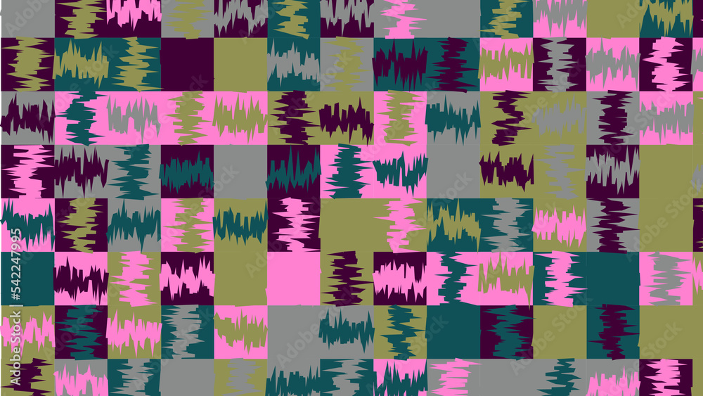 green, pink and grey geometric pattern, seamless wallpaper for fabric, tile, tablecloth green, pink and grey geometric pattern, seamless wallpaper for fabric, tile, tablecloth