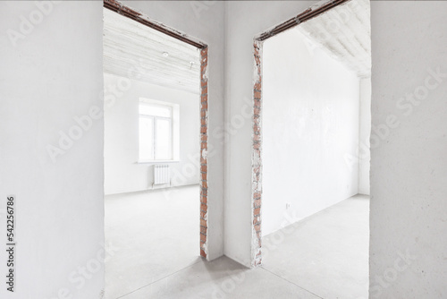 Wallpaper Mural interior of the apartment without decoration in white colors Torontodigital.ca
